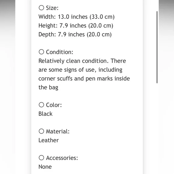 Gucci Black Leather Monogram Bag - Picture 13 of 13